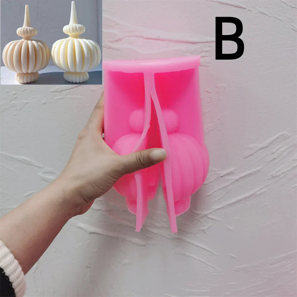 Irregular Pillar Candle Mould