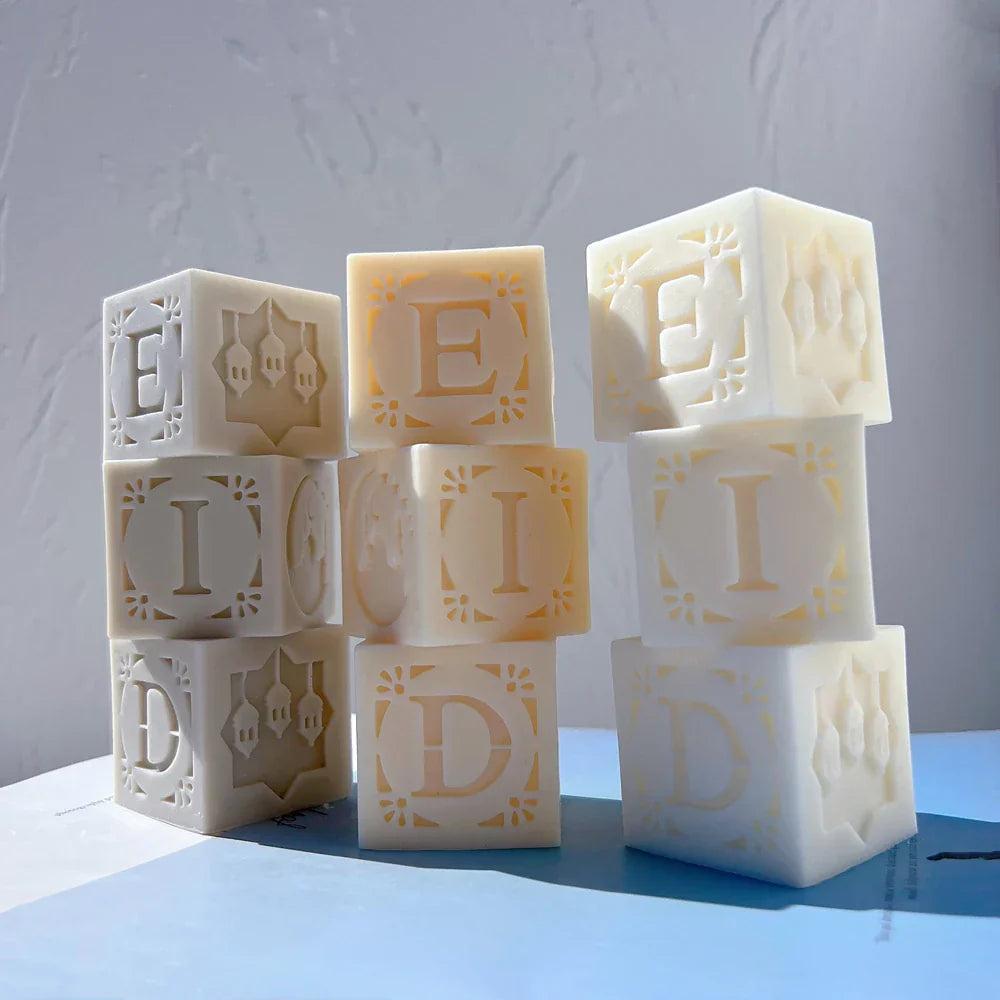 Ramadan Eid Mubarak Decorations Candle Mould