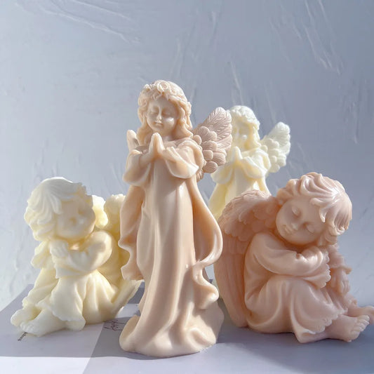 Cherub Candle Mould Silicone