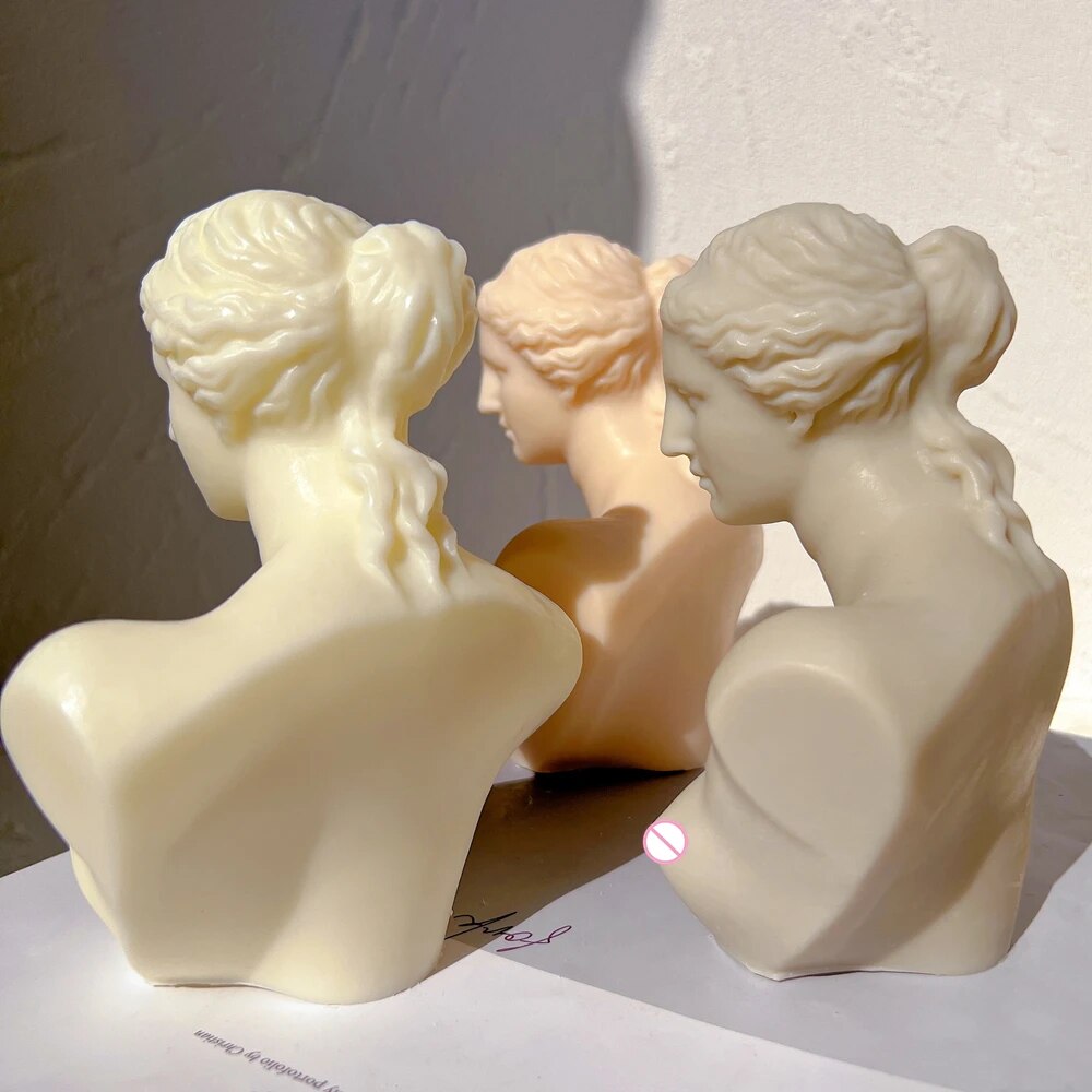 Venus de Milo Bust Candle Mould