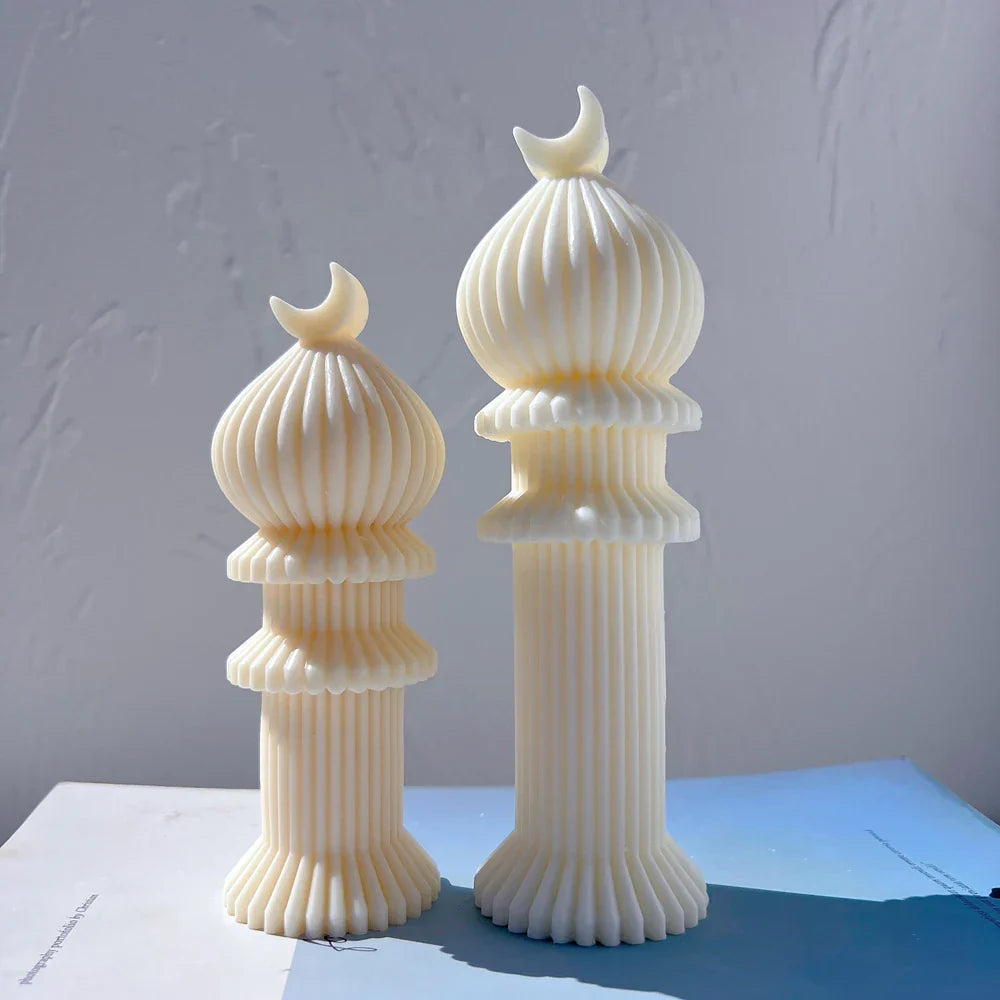 Ramadan Décor Pillar Candle Silicone Mould