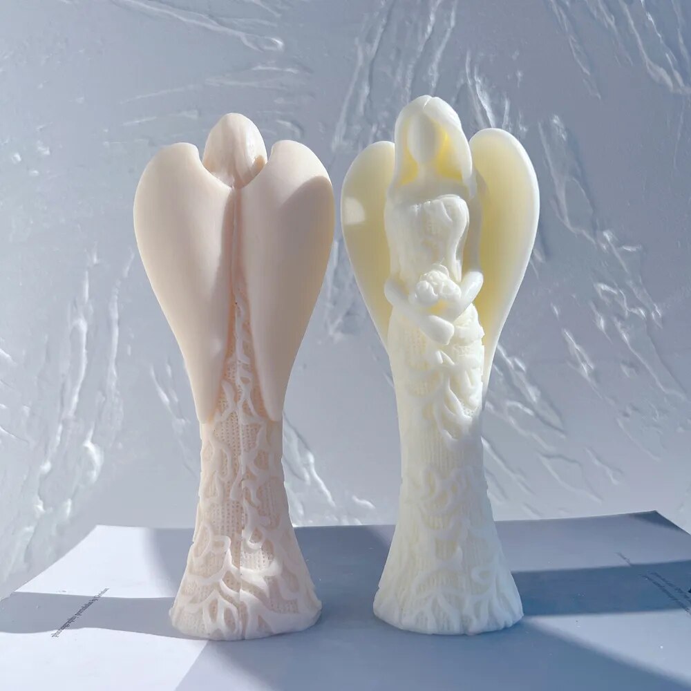 Lady Angel Candle Silicone Mould