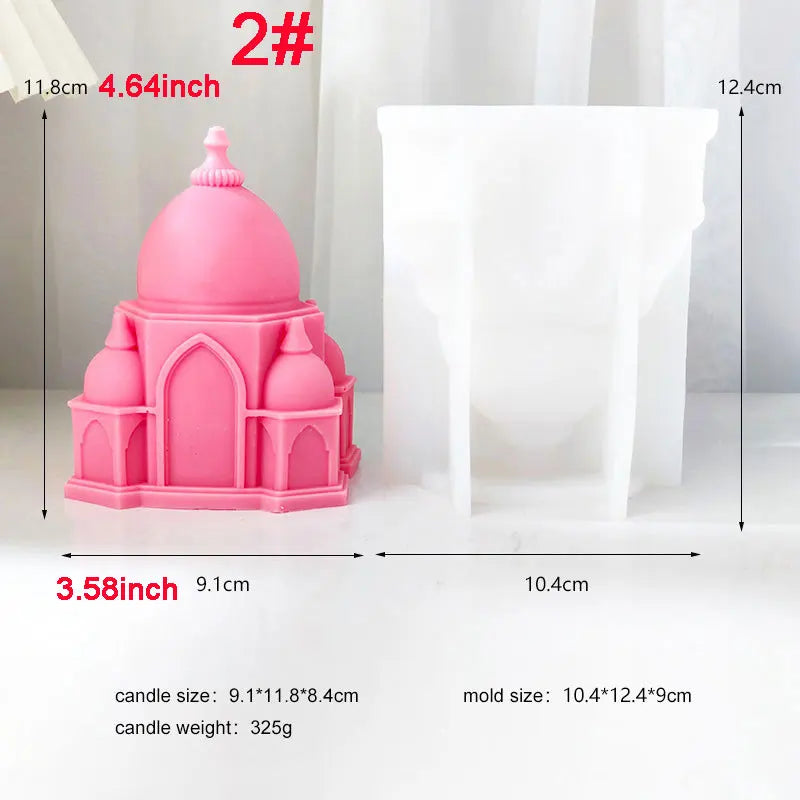 Mosque Candle Mould