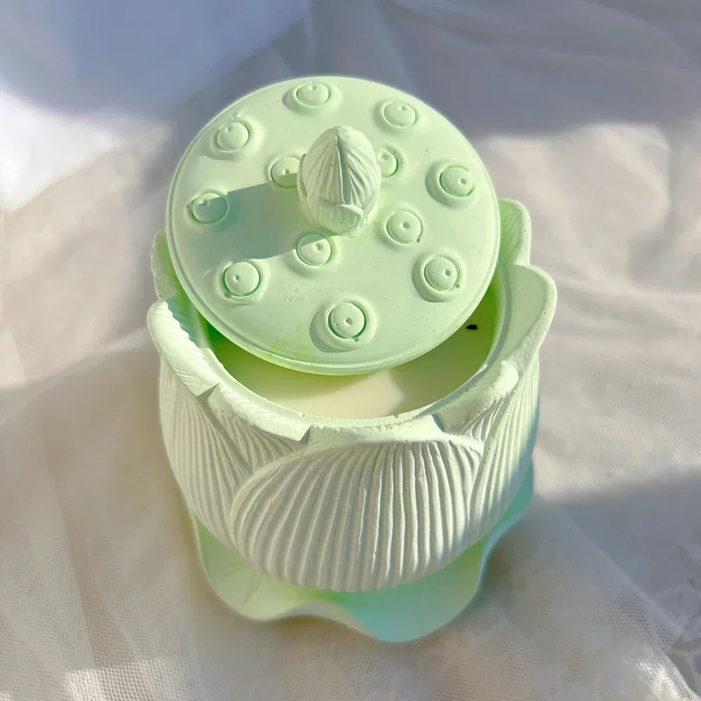 Lotus Tea Light Holder Silicone Mould