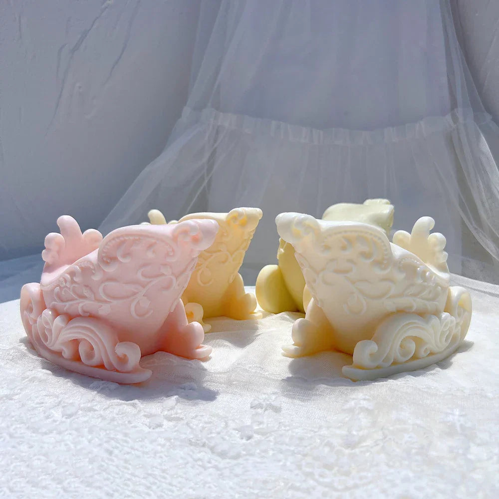 Christmas Sleigh Silicone Candle Mould