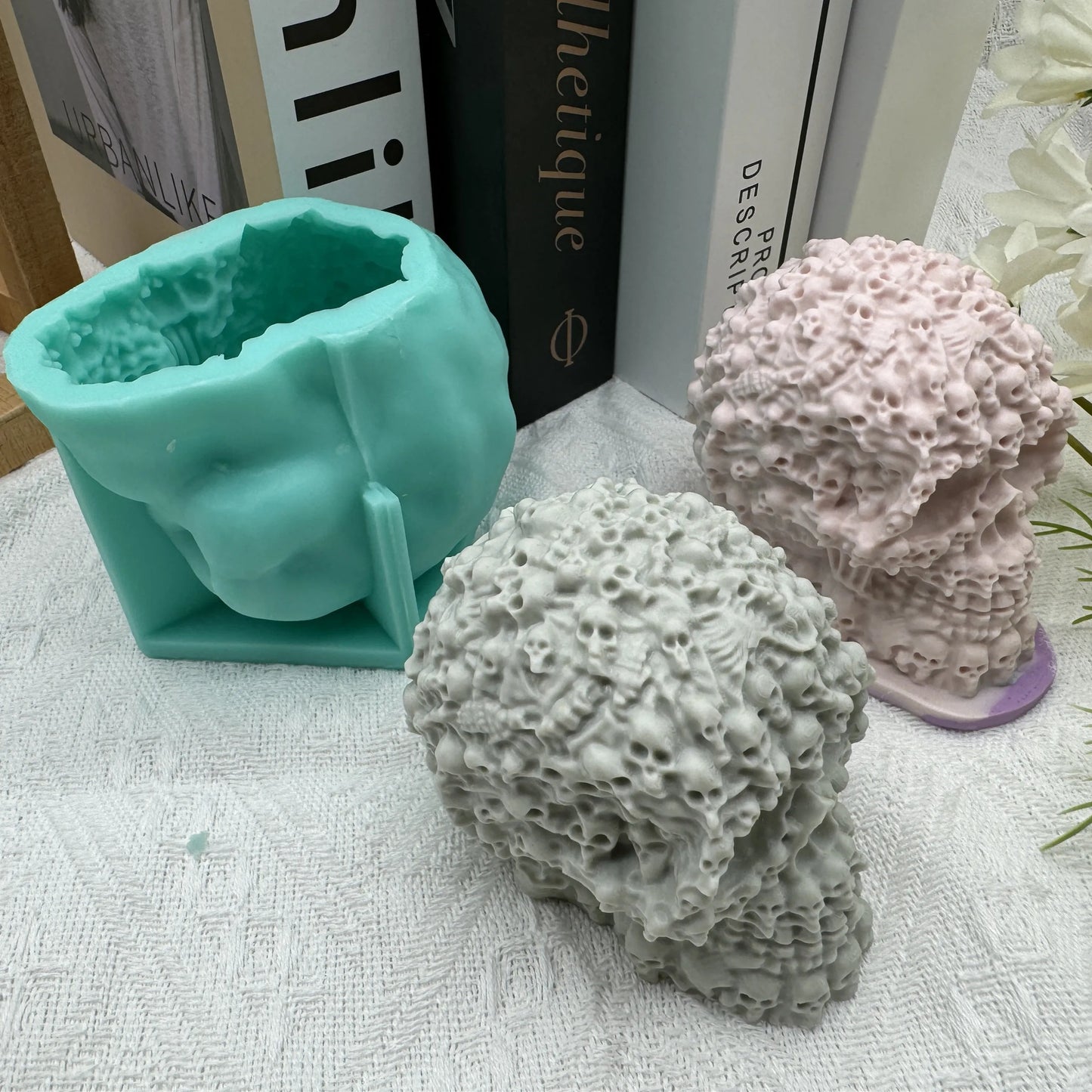 Skull of Skulls Silicone Candle Mould