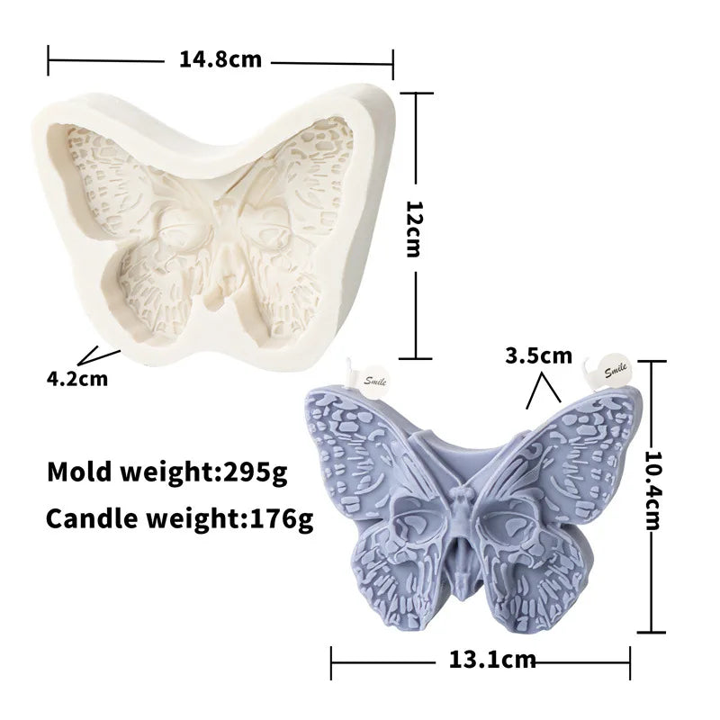 Unique Butterfly Candle Moulds Silicone