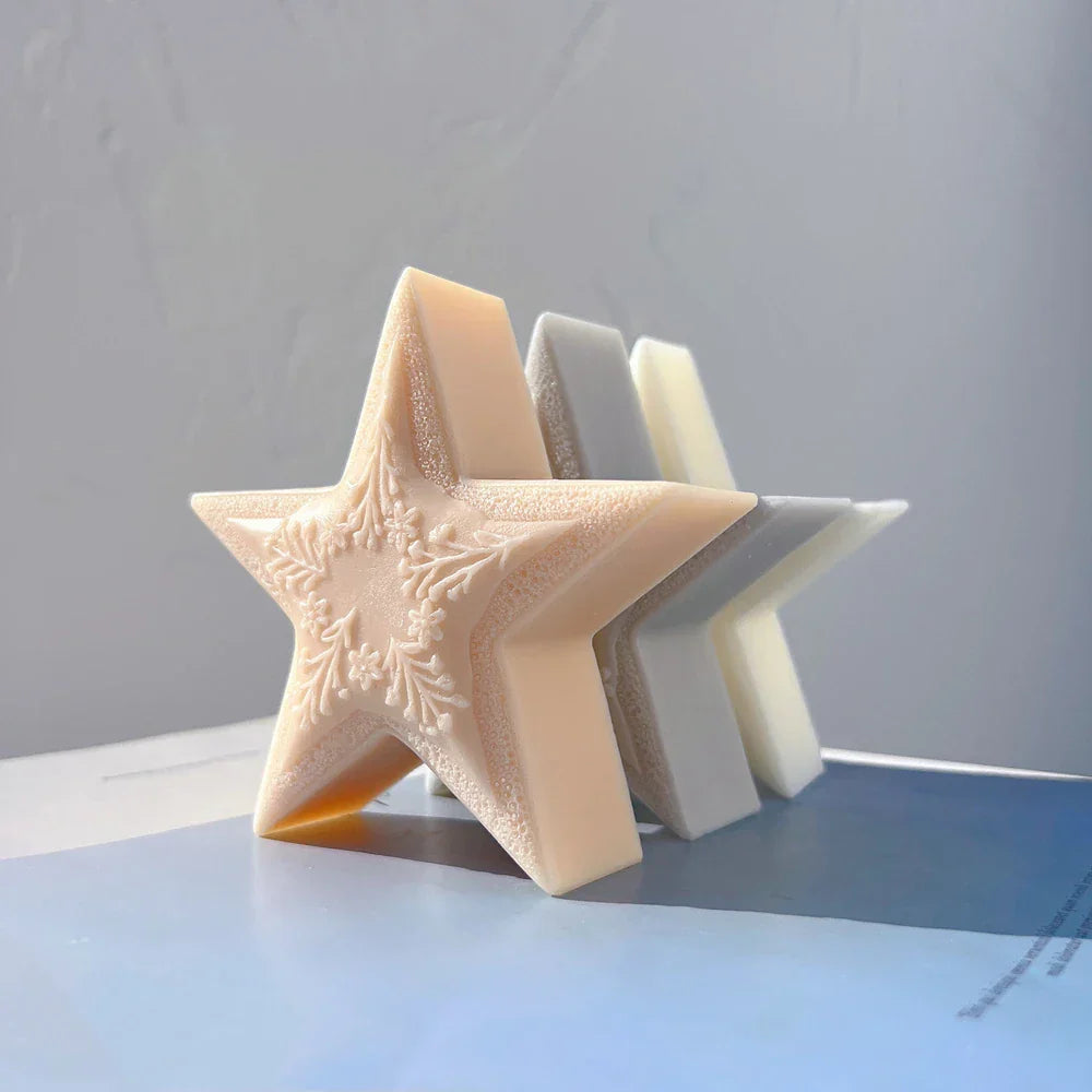 Star Silicone Candle Mould for Ramadan & Eid Decor