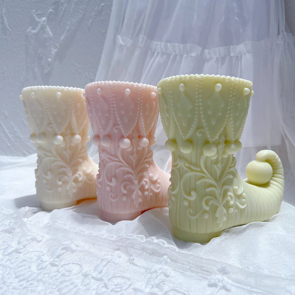 Christmas Magic ELF Boot Candle Mould