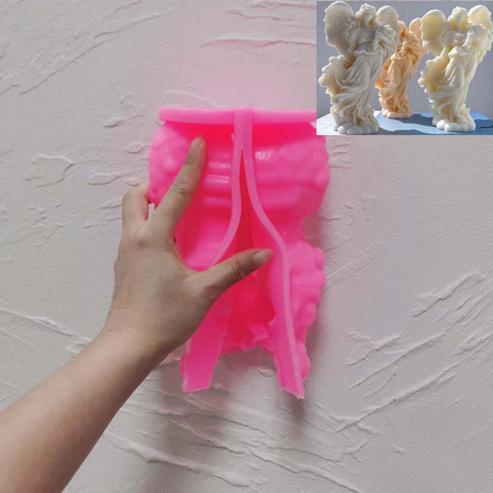 Guardian Angel & Angel of Grace Candle Mould