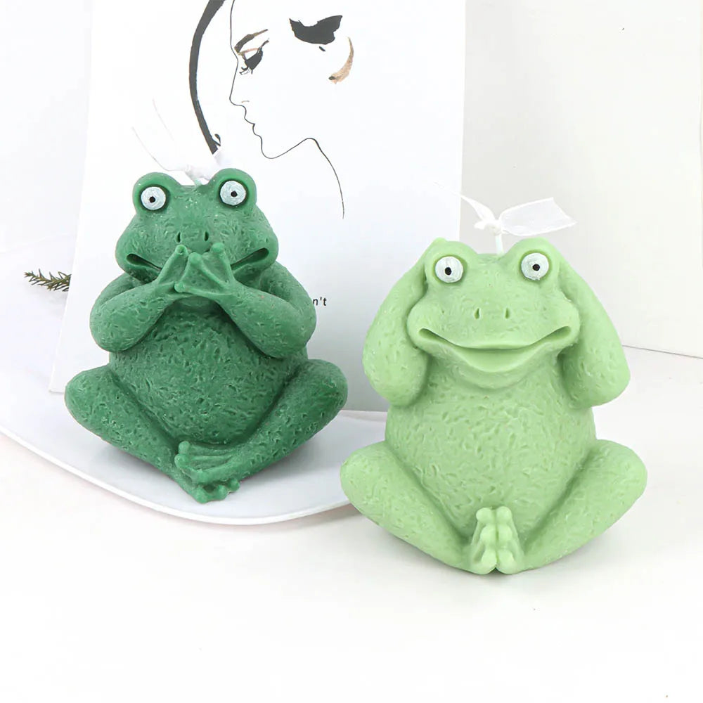 Silly Frog Candle Mould