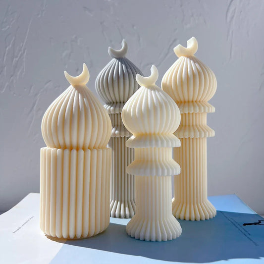 Ramadan Décor Pillar Candle Silicone Mould