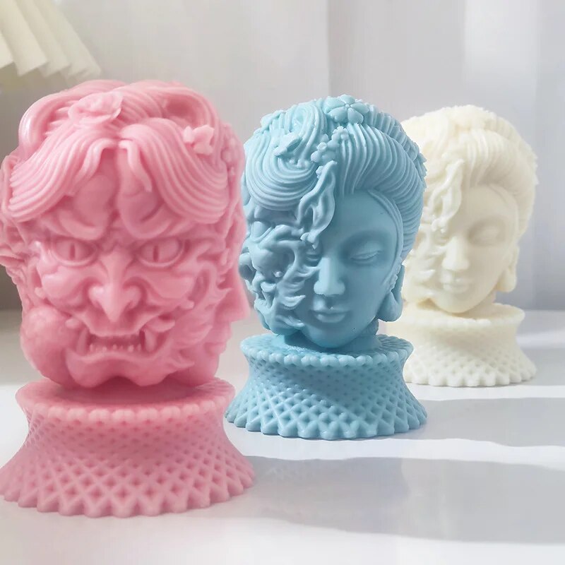 Woman Demon Candle Mould