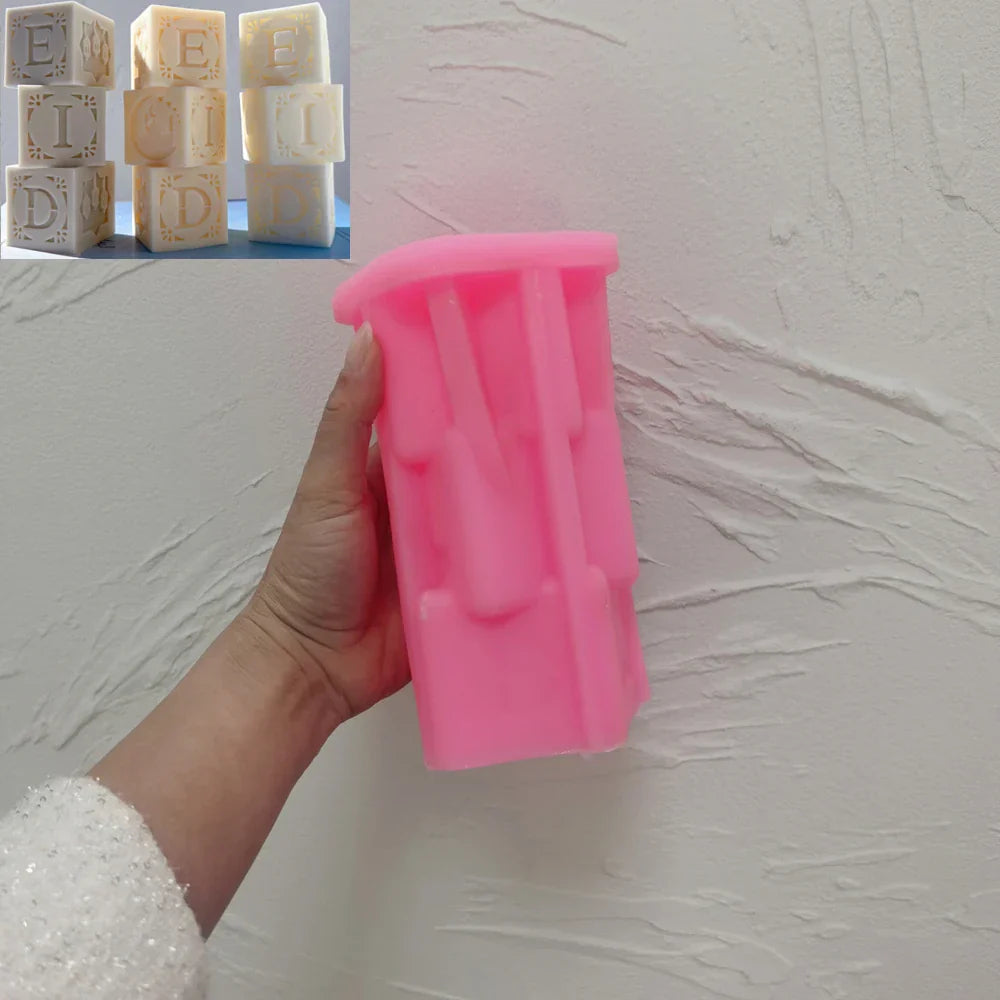 Ramadan Eid Mubarak Decorations Candle Mould