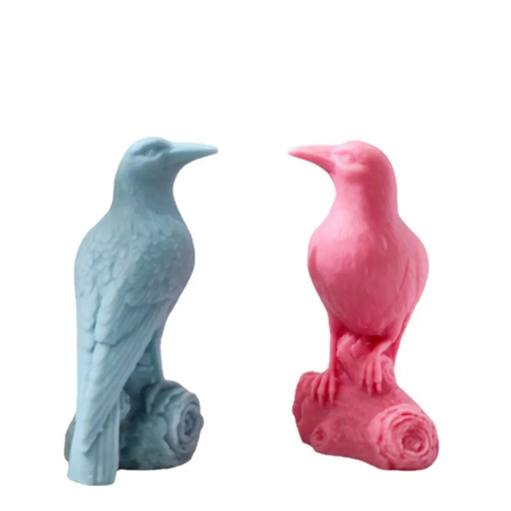 Crow Candle Mould