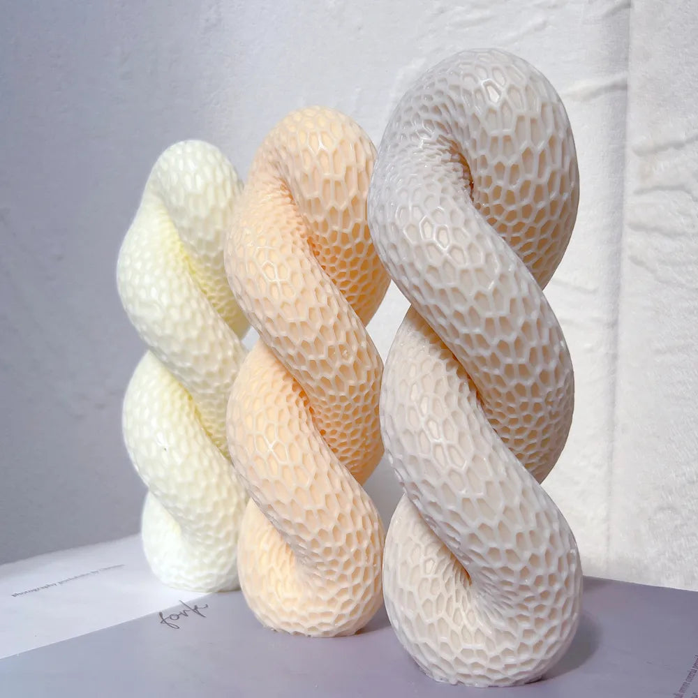 Knot Pillar Candle Mould