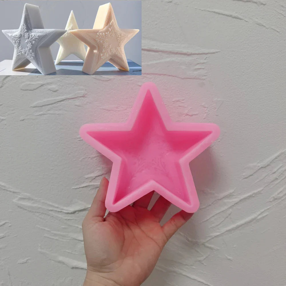 Star Silicone Candle Mould for Ramadan & Eid Decor