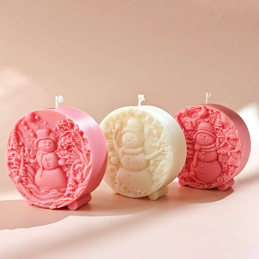 Branch Snowman Candle Mould