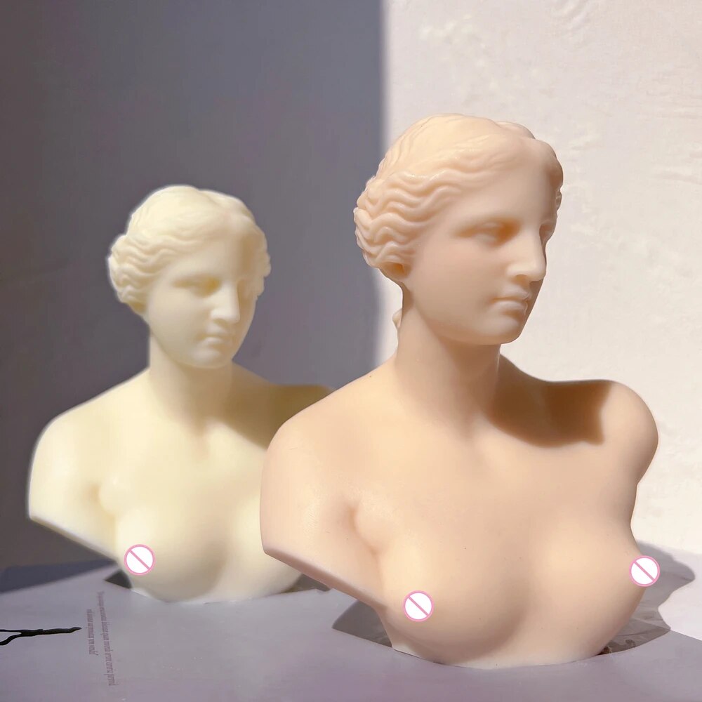 Venus de Milo Bust Candle Mould