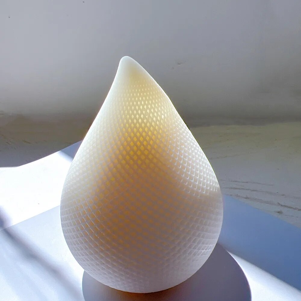 Aesthetic Water Drop Candle Mould