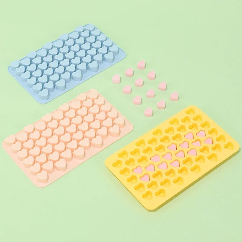 Heart Shaped Wax Melts Silicone Candle Mould