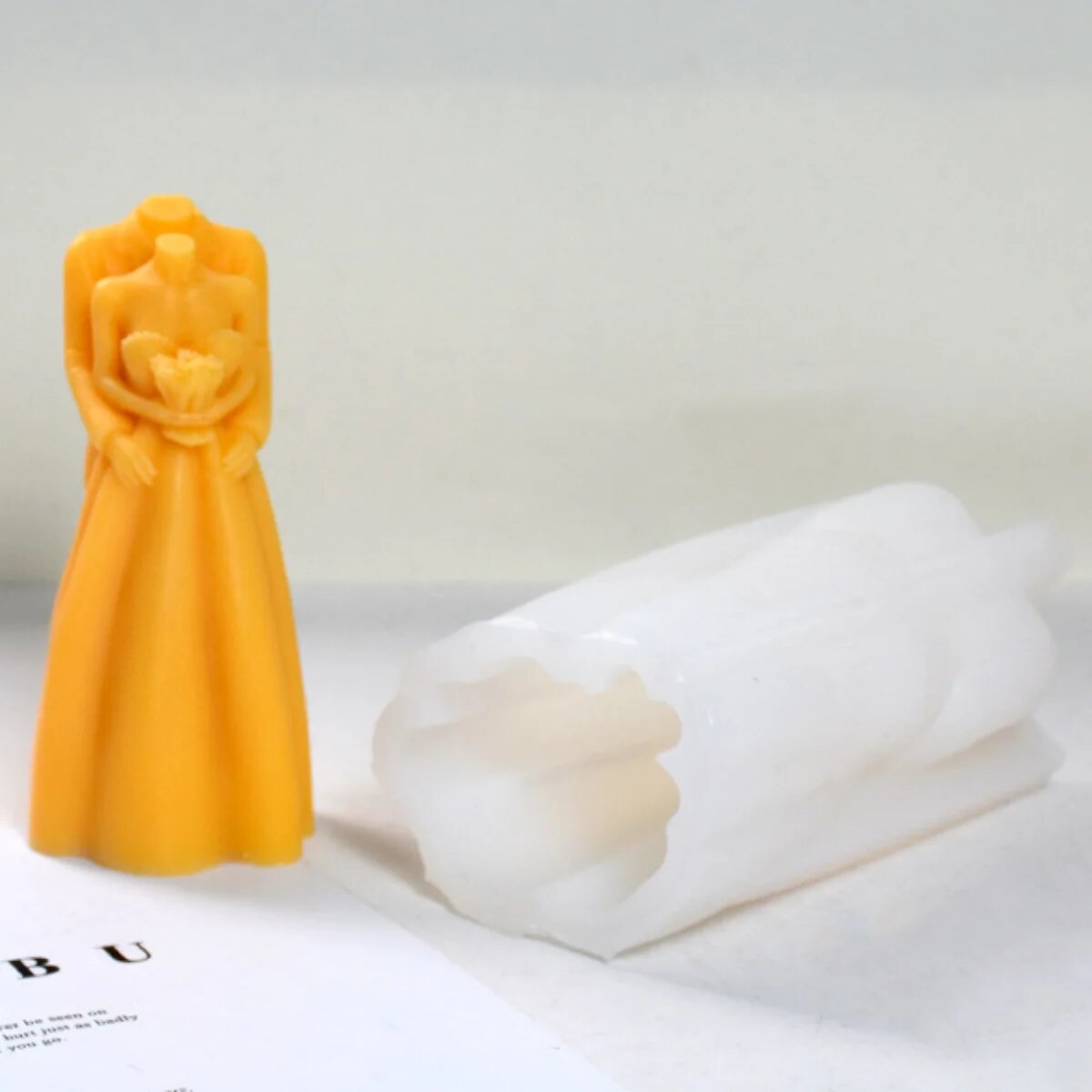 Bride & Groom Candle Mould