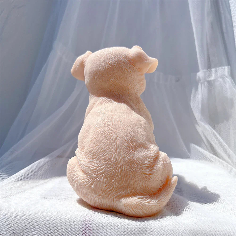 Retriever Dog Candle Mould