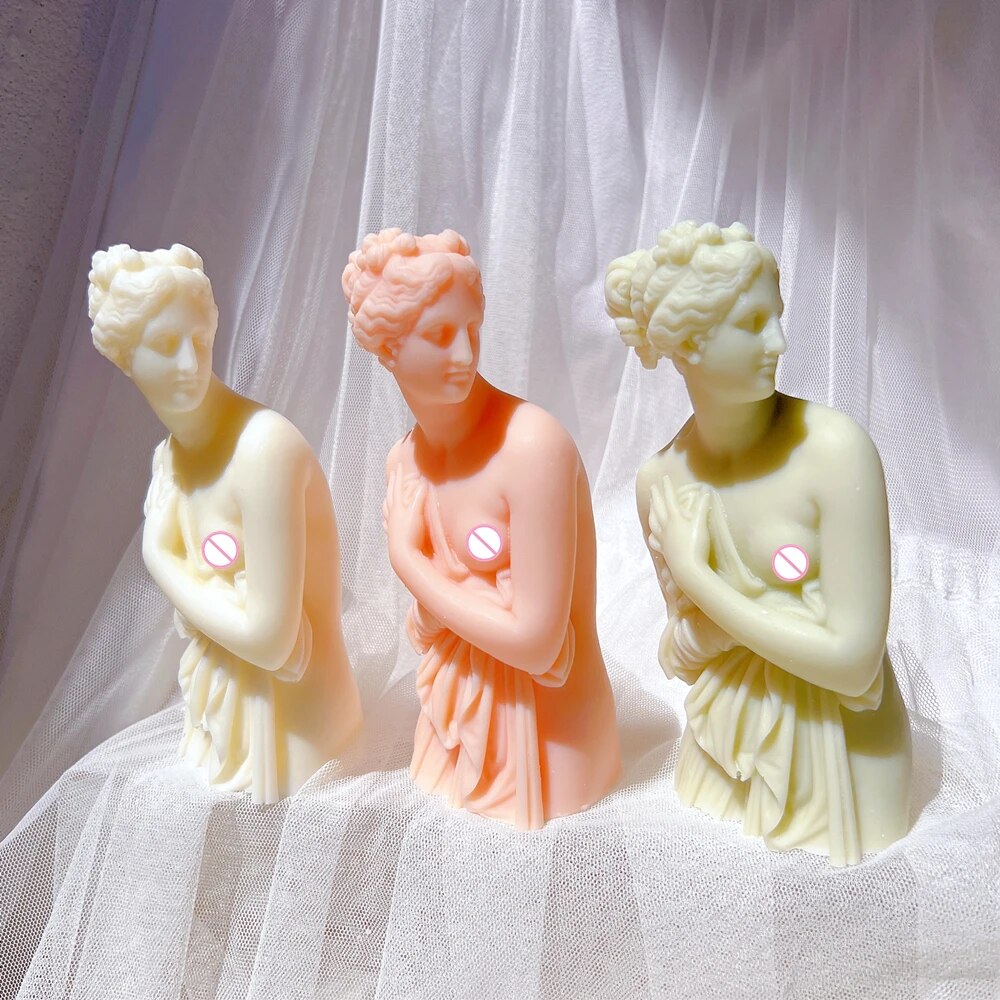 Venus Italica Statue Candle Mould