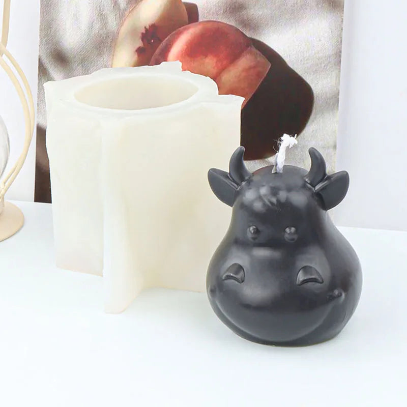 Cartoon Candle Mould Silicone
