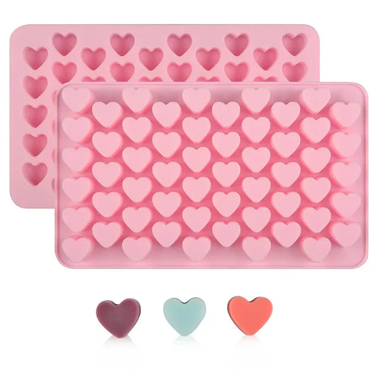 Heart Shaped Wax Melts Silicone Candle Mould
