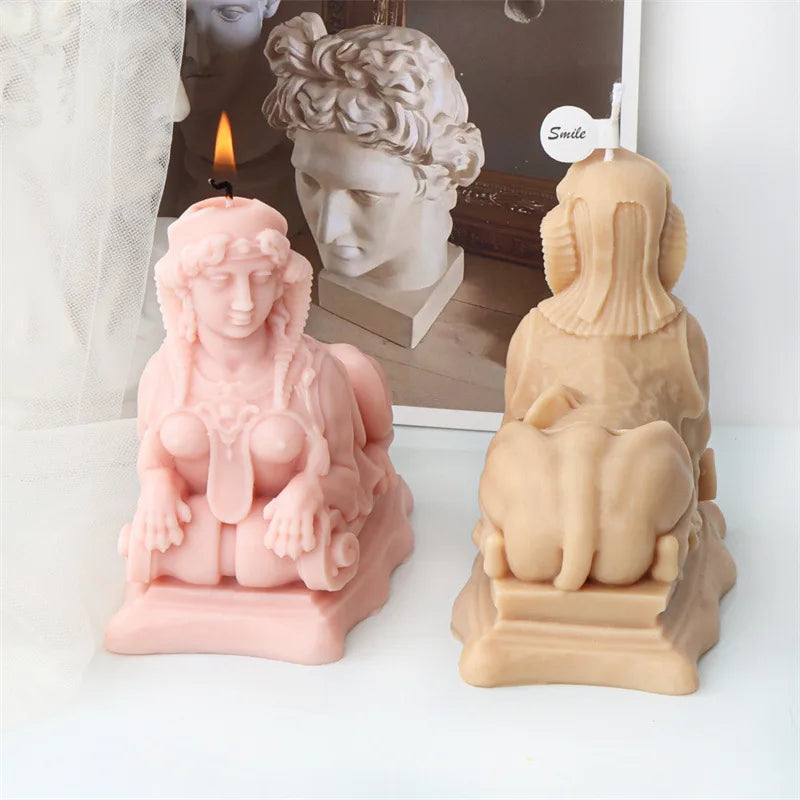 Sphinx Silicone Candle Mould