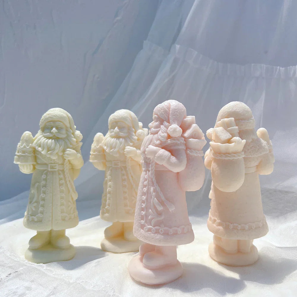 Christmas Gingerbread Santa Candle Mould