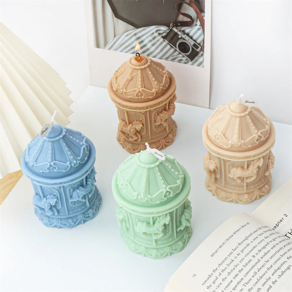 Carousel Silicone Candle Mould