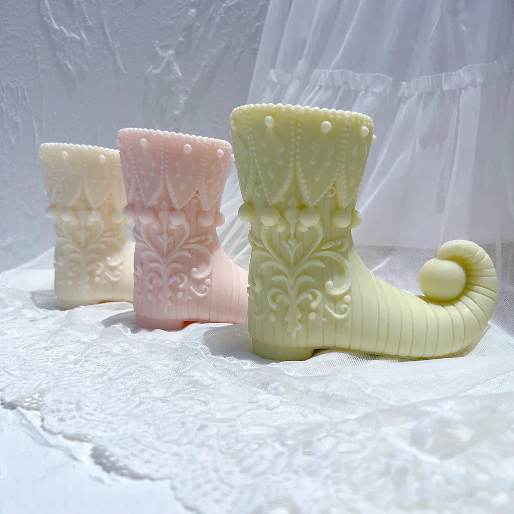 Christmas Magic ELF Boot Candle Mould