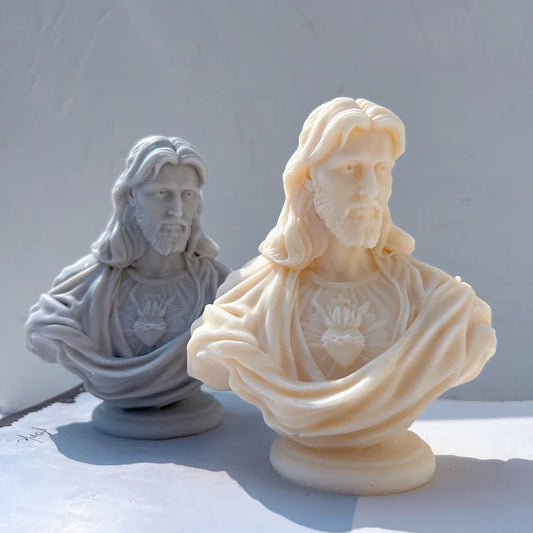 Jesus Sacred Heart Statue Silicone Mould