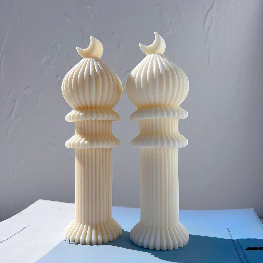 Ramadan Décor Pillar Candle Silicone Mould