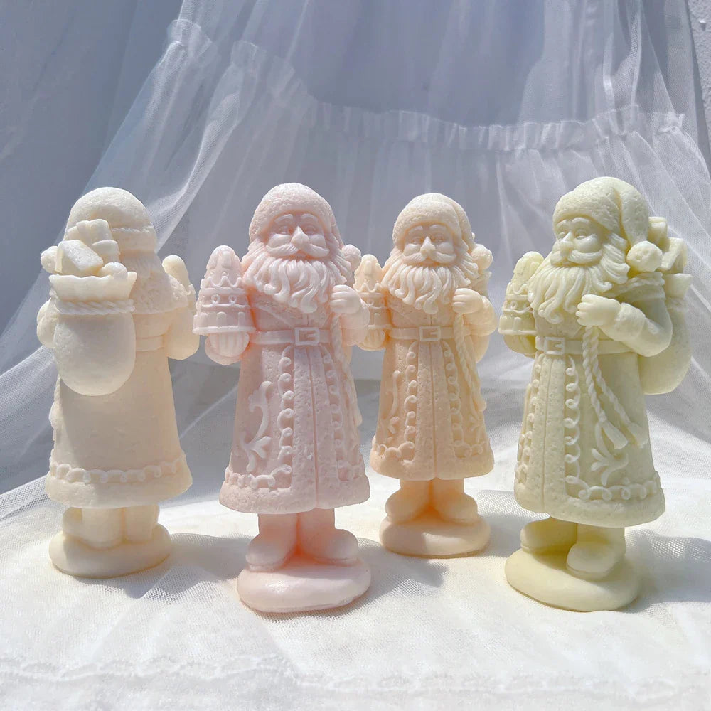 Christmas Gingerbread Santa Candle Mould