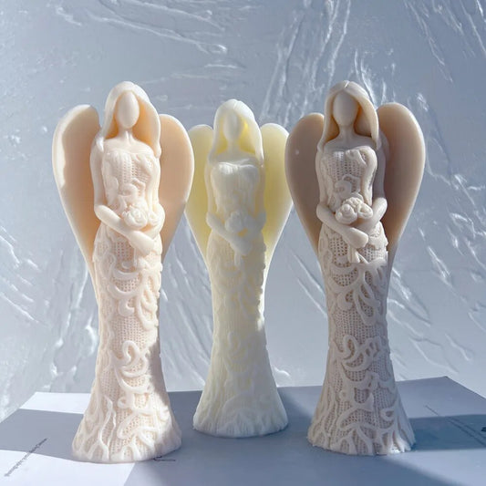 Lady Angel Candle Silicone Mould