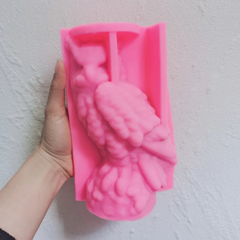 Owl Candle Mould