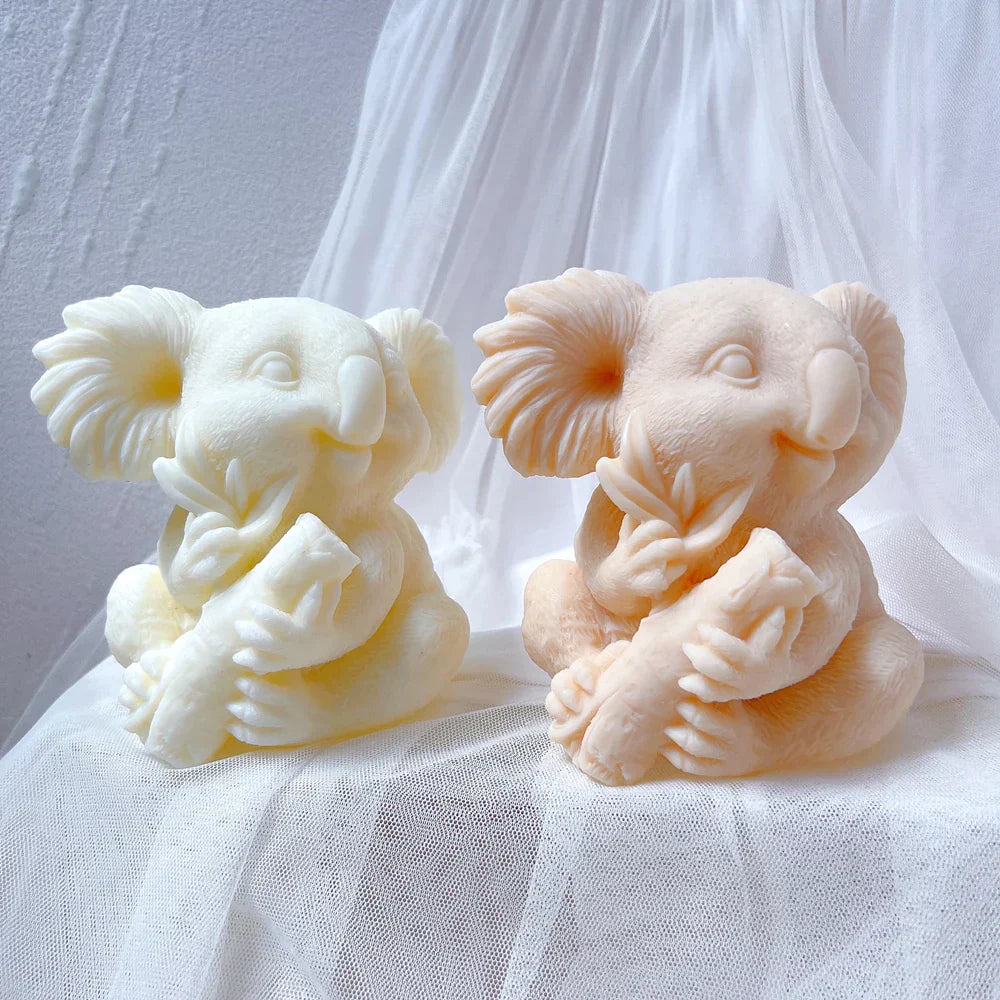 Cute Koala Silicone Candle Mould