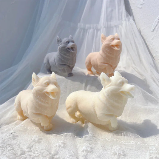 Welsh Corgi Pembroke Dog Candle Mould