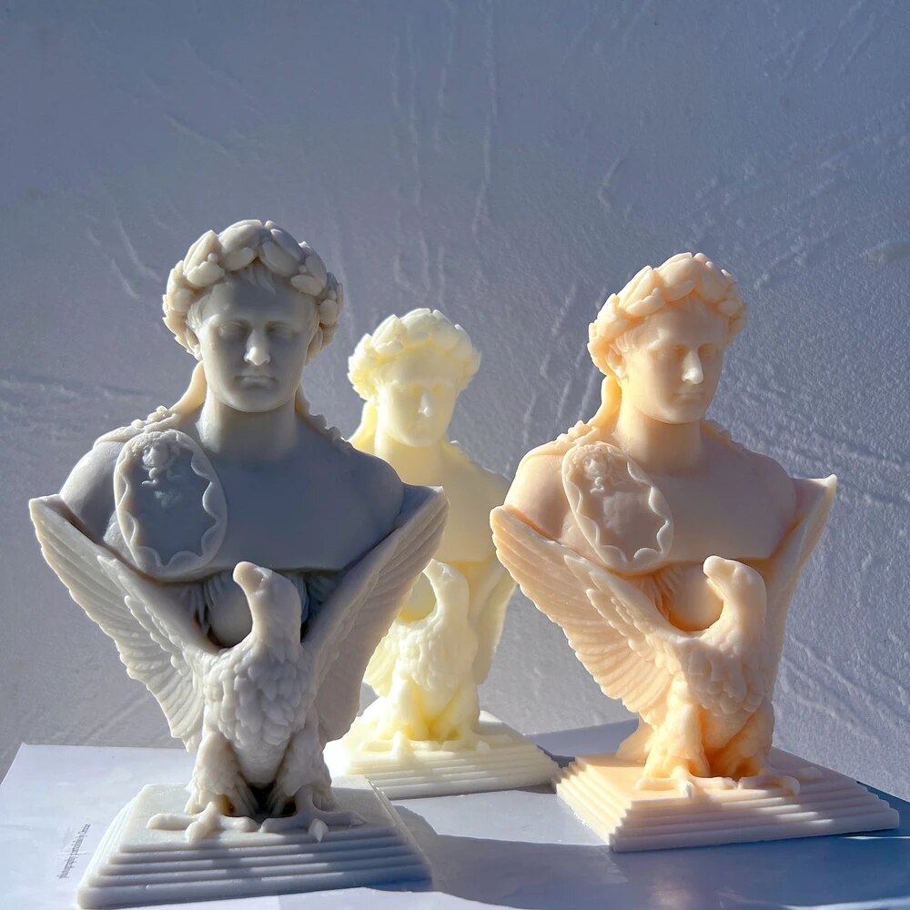 Napoleon Bonaparte Statue Candle Mould
