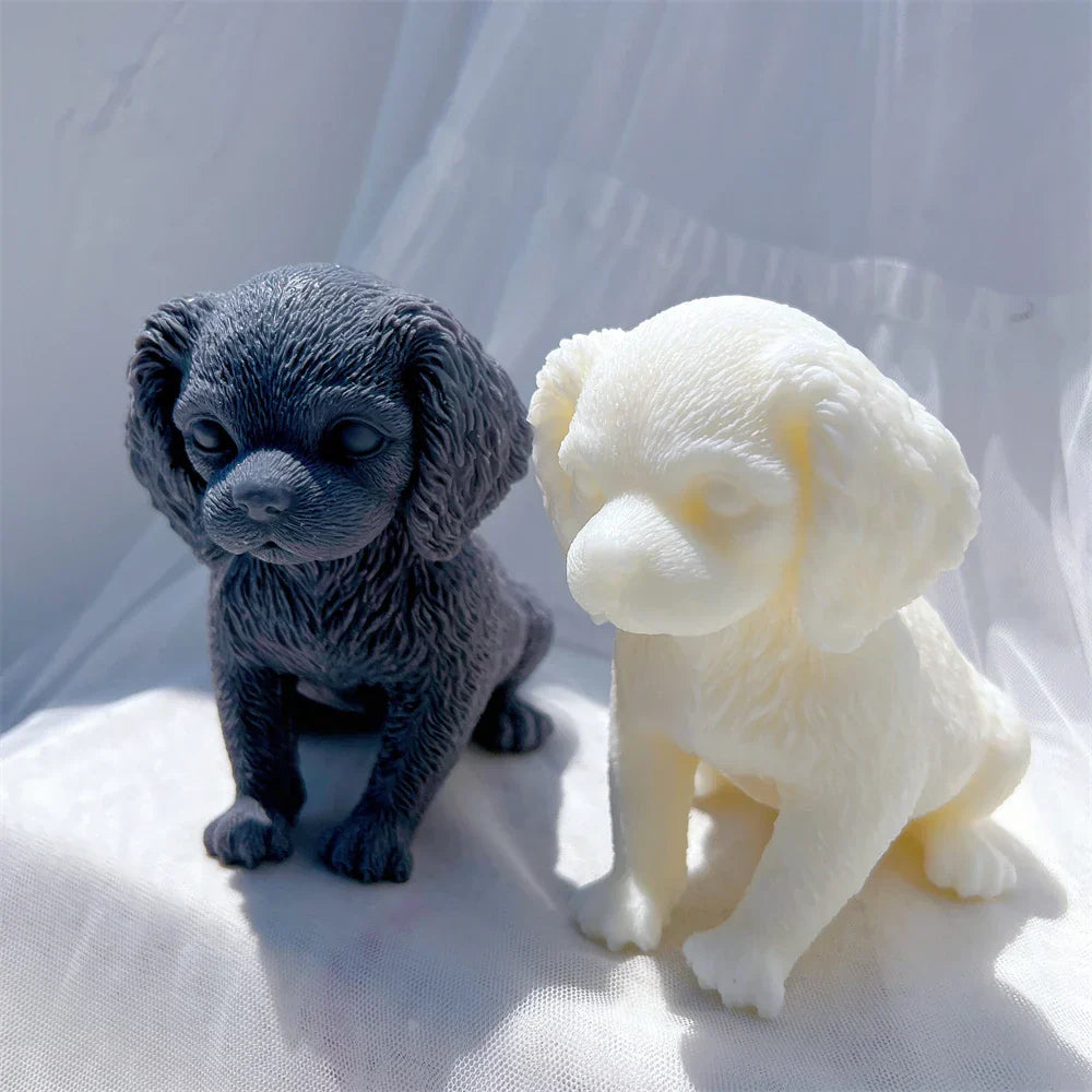 Cavalier King Charles Spaniel Dog Candle Mould