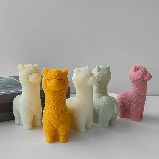 Alpaca Candle Mould Silicone