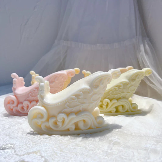 Christmas Sleigh Silicone Candle Mould