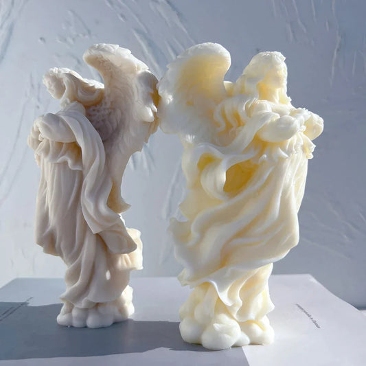 Peace Angel Figurine Silicone Candle mould