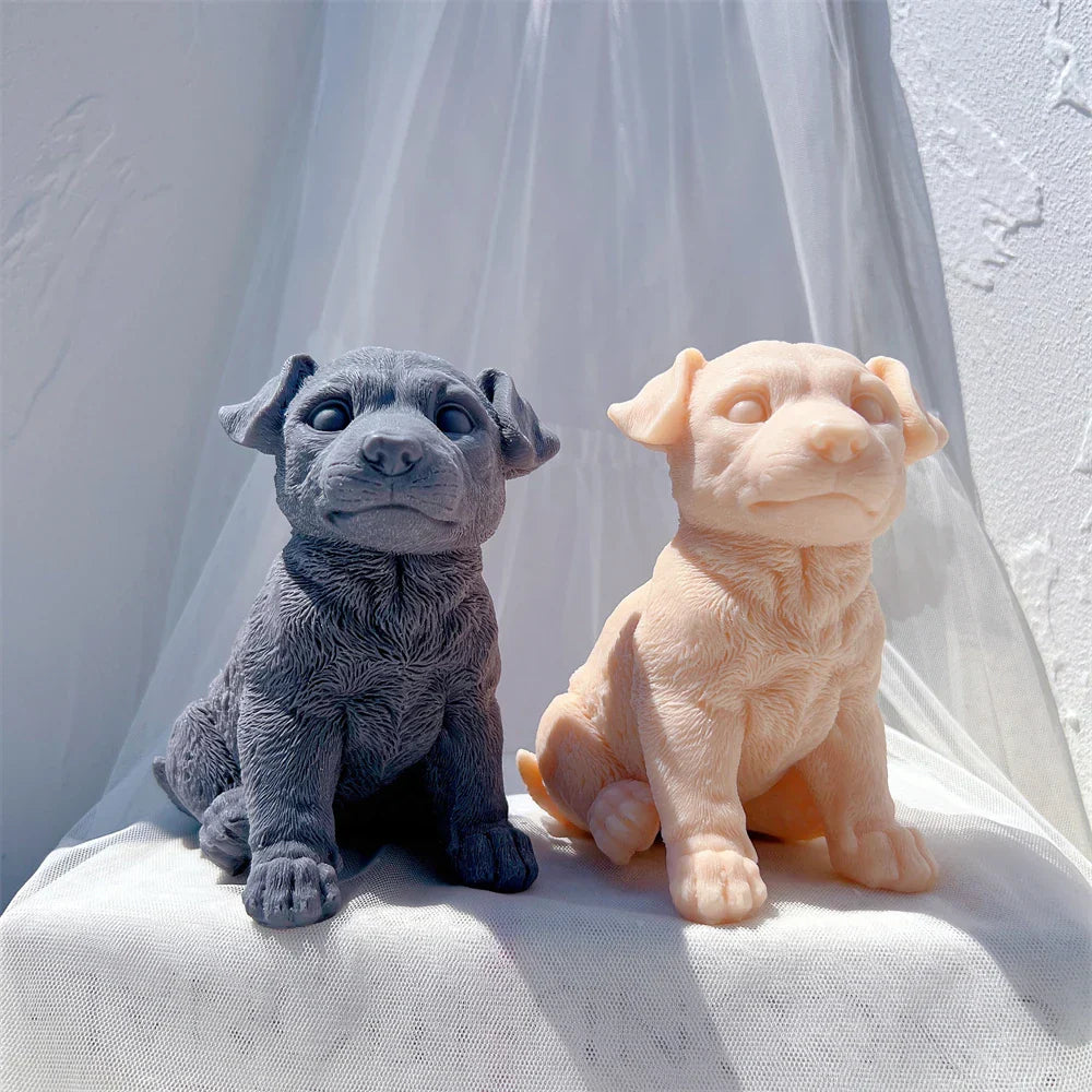 Retriever Dog Candle Mould