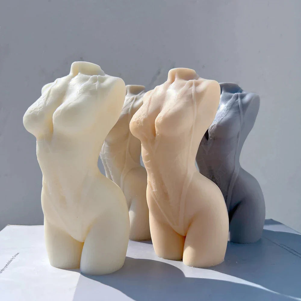 Spider bikini Female Body Candle Mould