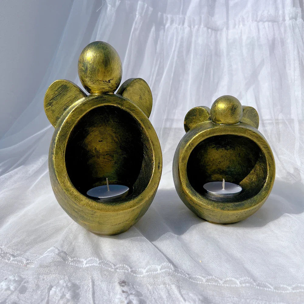 Angel Tea Light Candle Holder Silicone Candle Mould