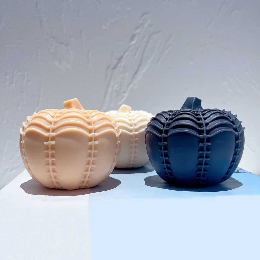 Halloween Bone Pumpkin Candle Mould